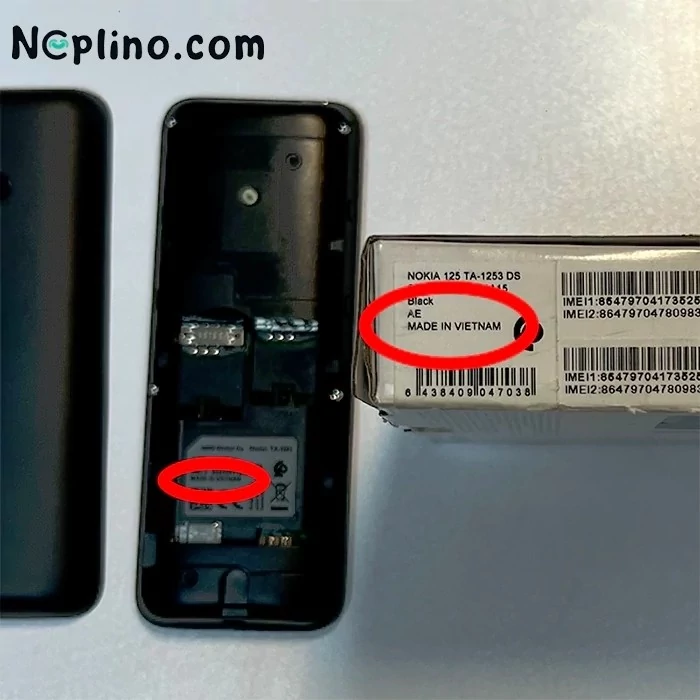 گوشی نوکیا 125 | حافظه 4 مگابایت ا Nokia 125 4 MB (18ماه گارانتی شرکتی)