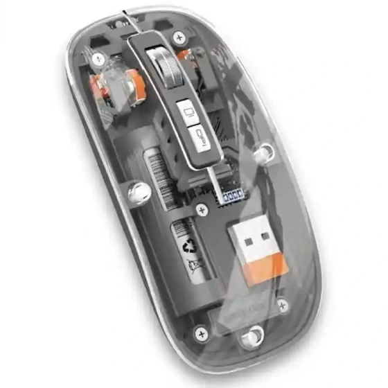 ماوس بی سیم گرین لاین مدل Transparent Mouse 2