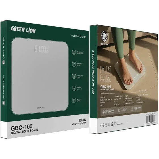 ترازوی دیجیتال گرین لاین مدل GBC100 ظرفیت ۱۸۰ کیلوگرم